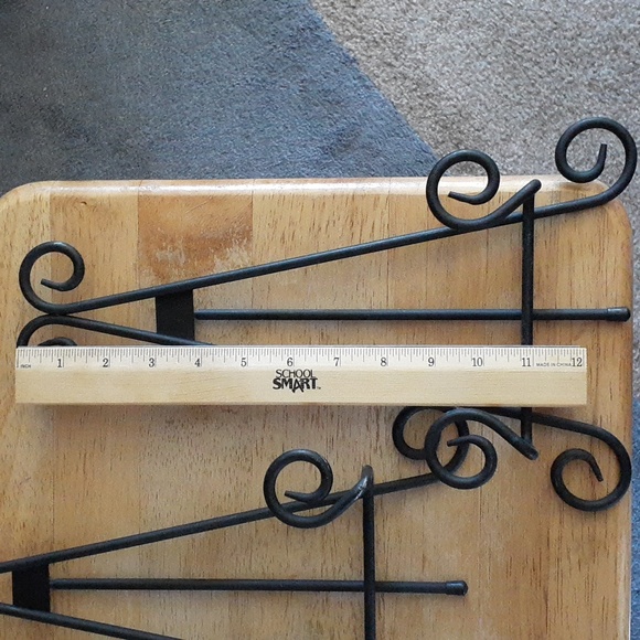 Set of 3 Identical Black Metal Display Easels D122 - Picture 6 of 11